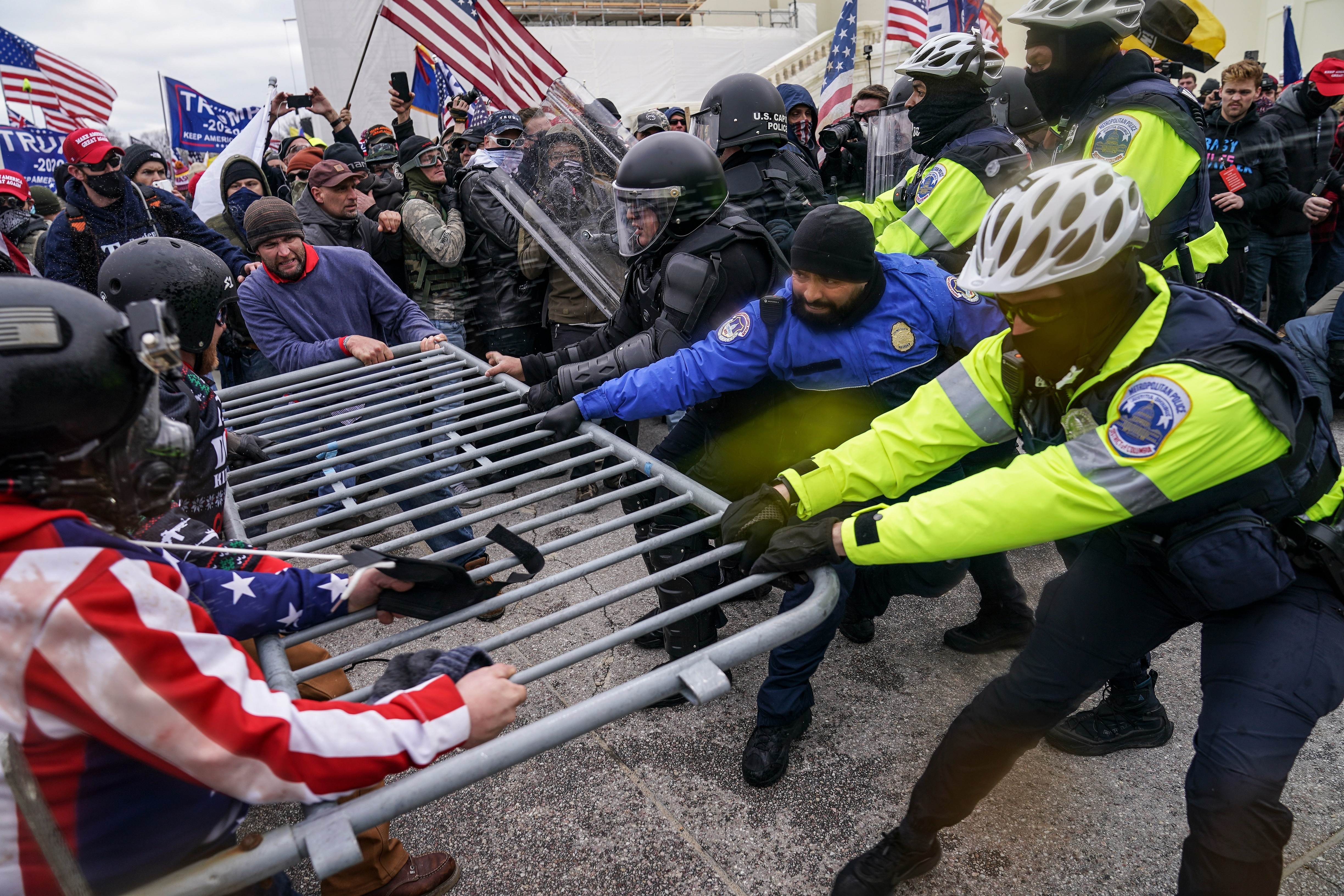 Officers who defended Capitol from rioters sue to block payouts from fund